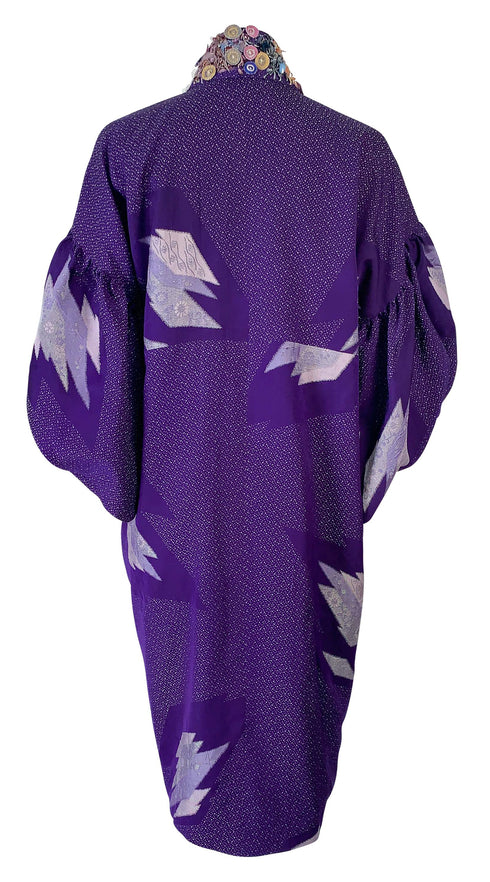 Constructivist Collar Kimono